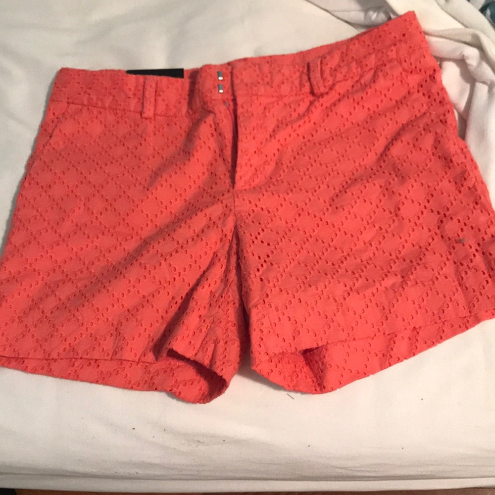Banana republic eyelet shorts